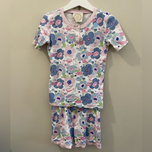 The Beaufort Bonnet Company Other - The Beaufort Bonnet Co. Floral‎ Kids Pajama Set Pima Cotton AS-IS